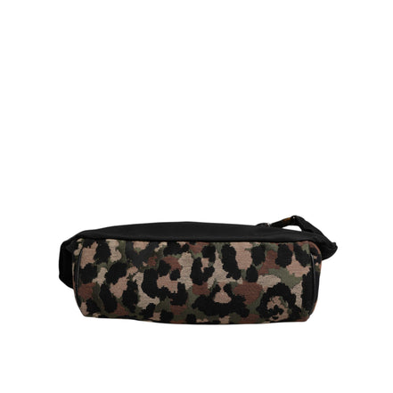 Dolce & Gabbana Multicolor Leopard DG Logo Belt Bag