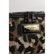 Dolce & Gabbana Multicolor Leopard DG Logo Belt Bag