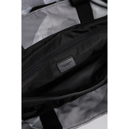 Sac à bandoulière Dolce & Gabbana camouflage noir avec plaque logo