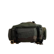 Sac à dos de voyage Dolce & Gabbana vert militaire patchwork