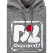Dsquared² Grey Cotton Sweatshirt