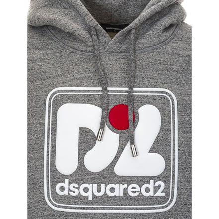 Dsquared² Grey Cotton Sweatshirt