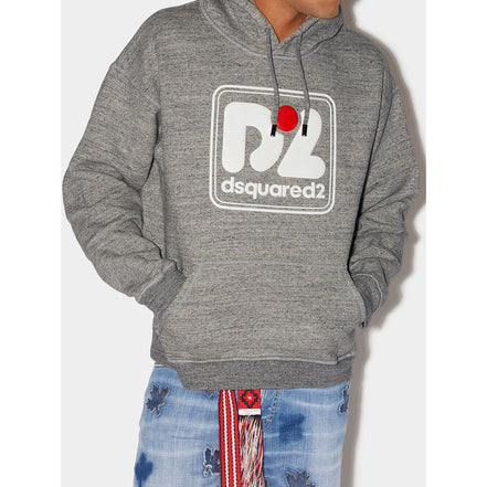 Dsquared² Grey Cotton Sweatshirt