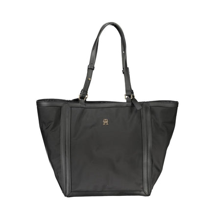 Sac à main Tommy Hilfiger en polyester noir pour femme