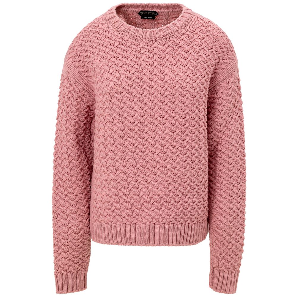 Felpa Tom Ford in lana rosa