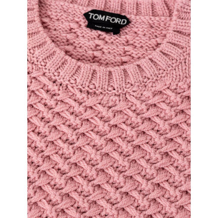 Felpa Tom Ford in lana rosa