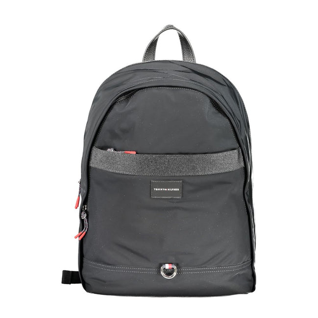 Tommy Hilfiger Zaino da Uomo in Poliestere Nero