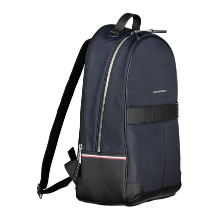 Sac à dos homme en polyester bleu Tommy Hilfiger