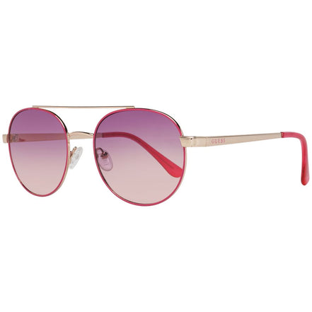 Occhiali da sole Guess in metallo color oro rosa
