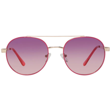 Occhiali da sole Guess in metallo color oro rosa