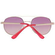Occhiali da sole Guess in metallo color oro rosa