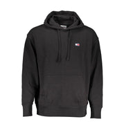 Tommy Hilfiger Sweat à capuche en coton noir pour homme
