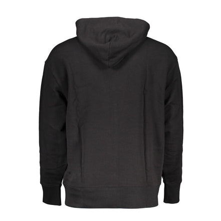Tommy Hilfiger Sweat à capuche en coton noir pour homme