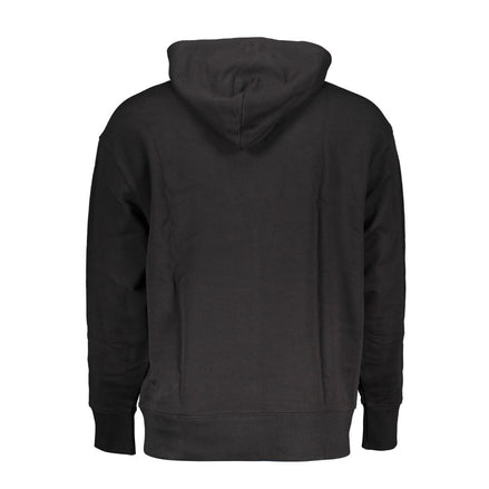 Felpa da uomo Tommy Hilfiger in cotone nero