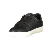 Sneaker da uomo Tommy Hilfiger in pelle nera