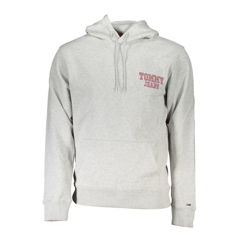 Tommy Hilfiger Grey Cotton Hoodie