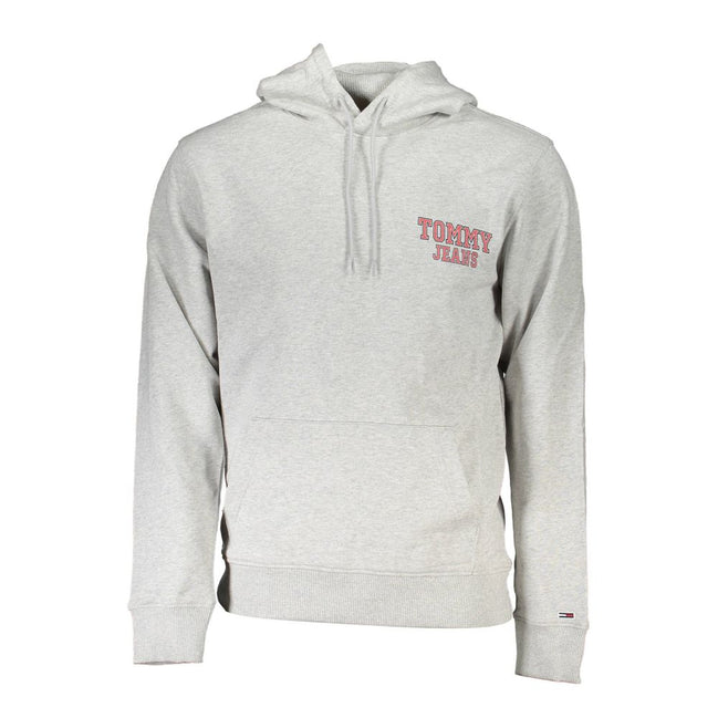 Tommy Hilfiger Grey Cotton Hoodie