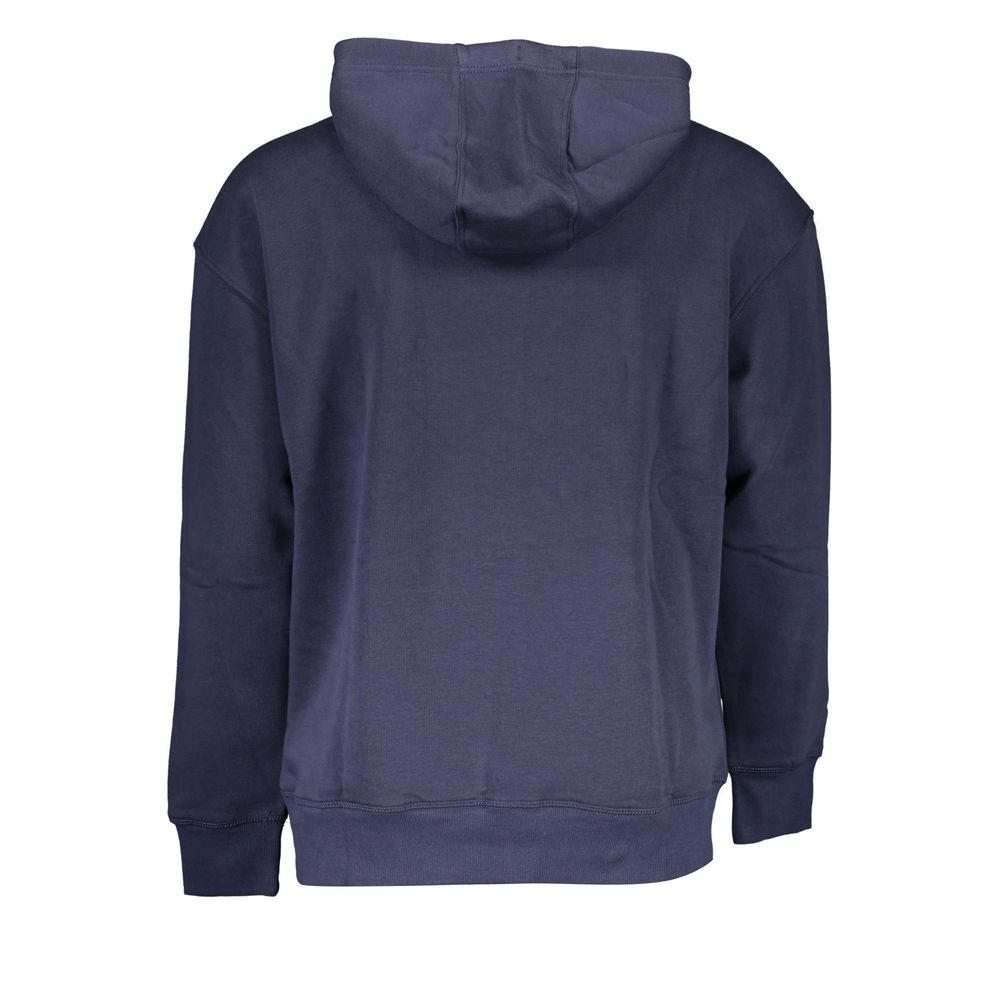 Sweat à capuche Tommy Hilfiger en coton bleu pour homme