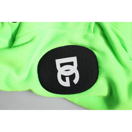 Gilet de sport à capuche Dolce & Gabbana en polyester vert