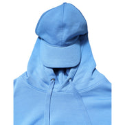 Gilet de Sport à Capuche en Coton Bleu Dolce & Gabbana pour Homme