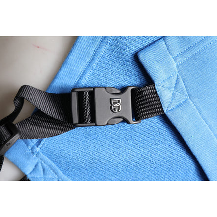 Gilet de Sport à Capuche en Coton Bleu Dolce & Gabbana pour Homme