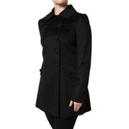 Giacca Blazer Dolce & Gabbana Sartoria Italiano in Lana Nera