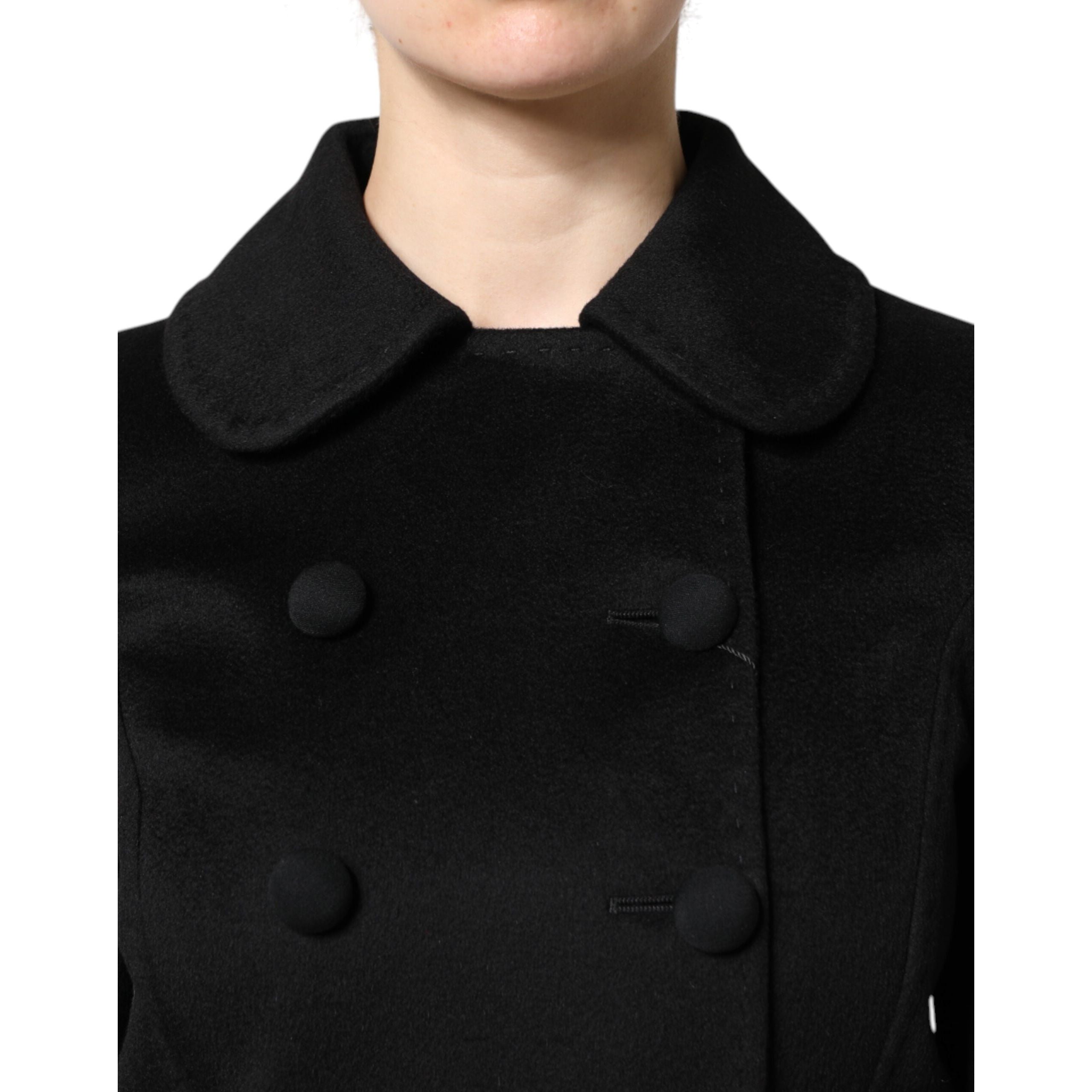 Giacca Blazer Dolce & Gabbana Sartoria Italiano in Lana Nera
