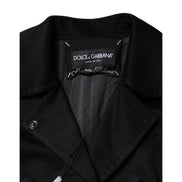 Giacca Blazer Dolce & Gabbana Sartoria Italiano in Lana Nera