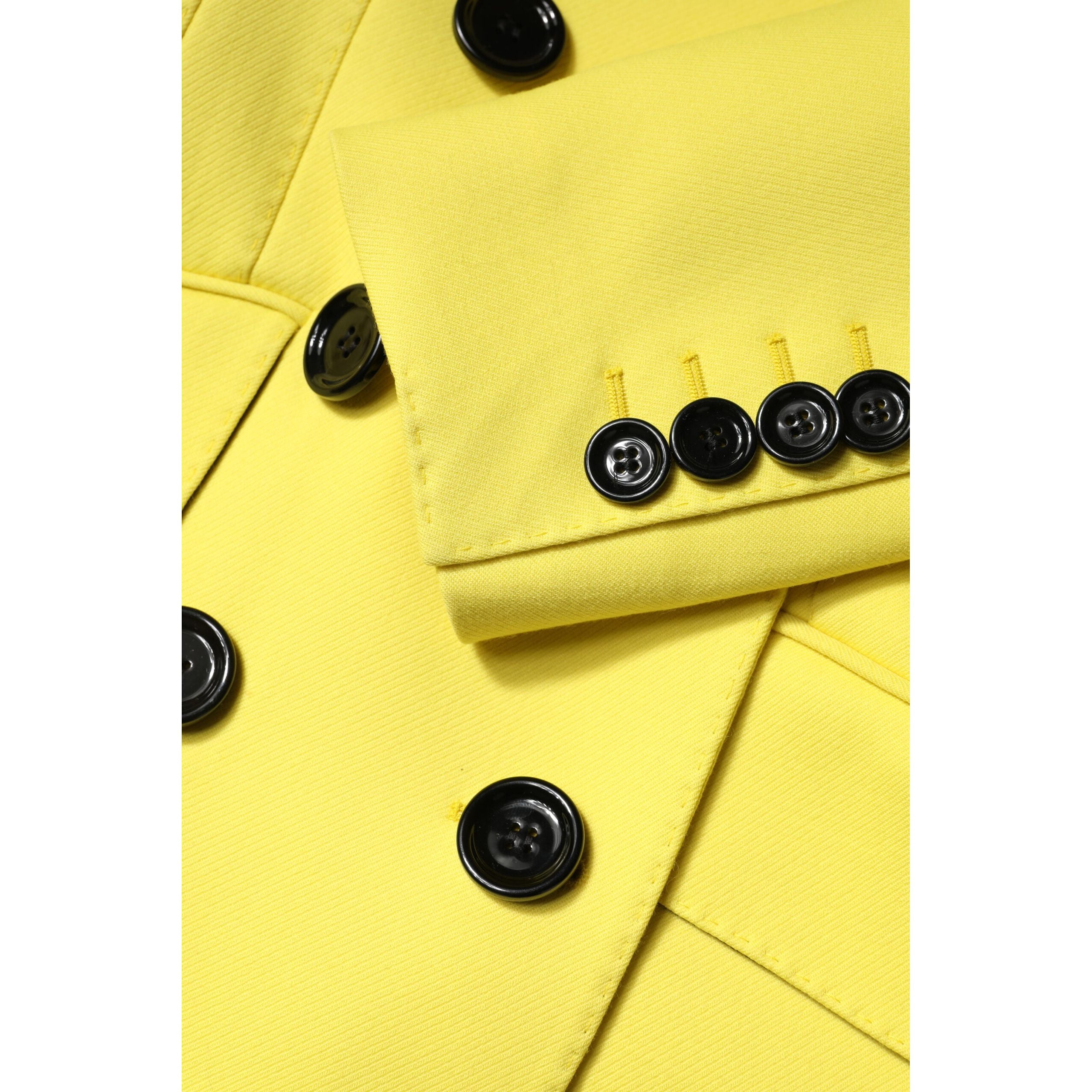 Trench doppiopetto giallo Dolce & Gabbana