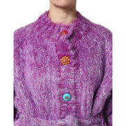Veste Trench Dolce & Gabbana Violette à Boutons