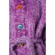 Veste Trench Dolce & Gabbana Violette à Boutons