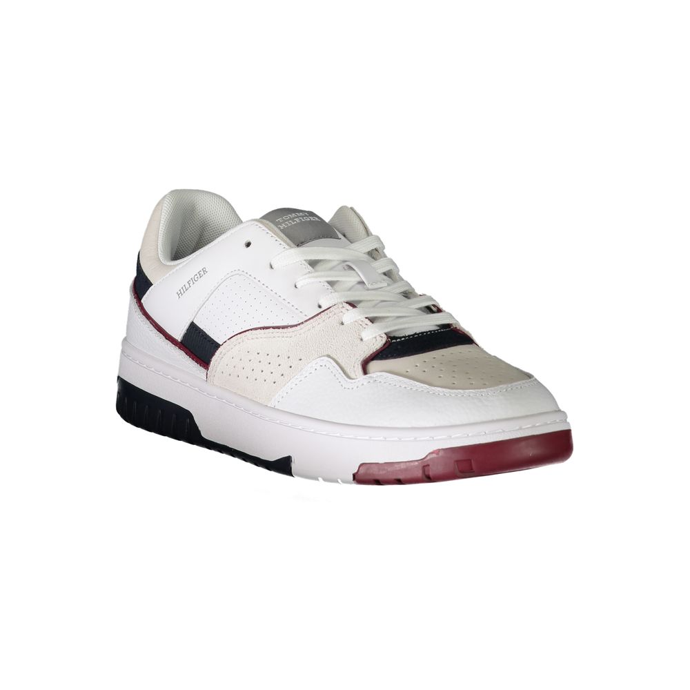 Sneaker da uomo Tommy Hilfiger in poliuretano bianche