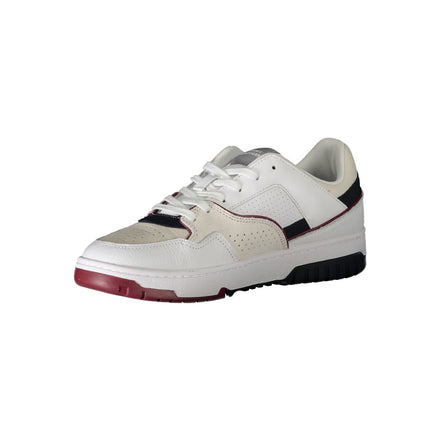 Sneaker da uomo Tommy Hilfiger in poliuretano bianche