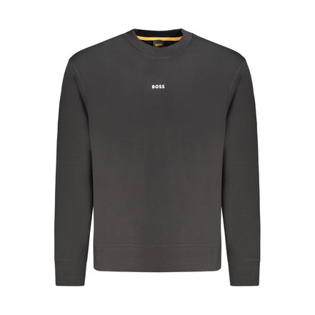 Hugo Boss Black Cotton Sweatshirt
