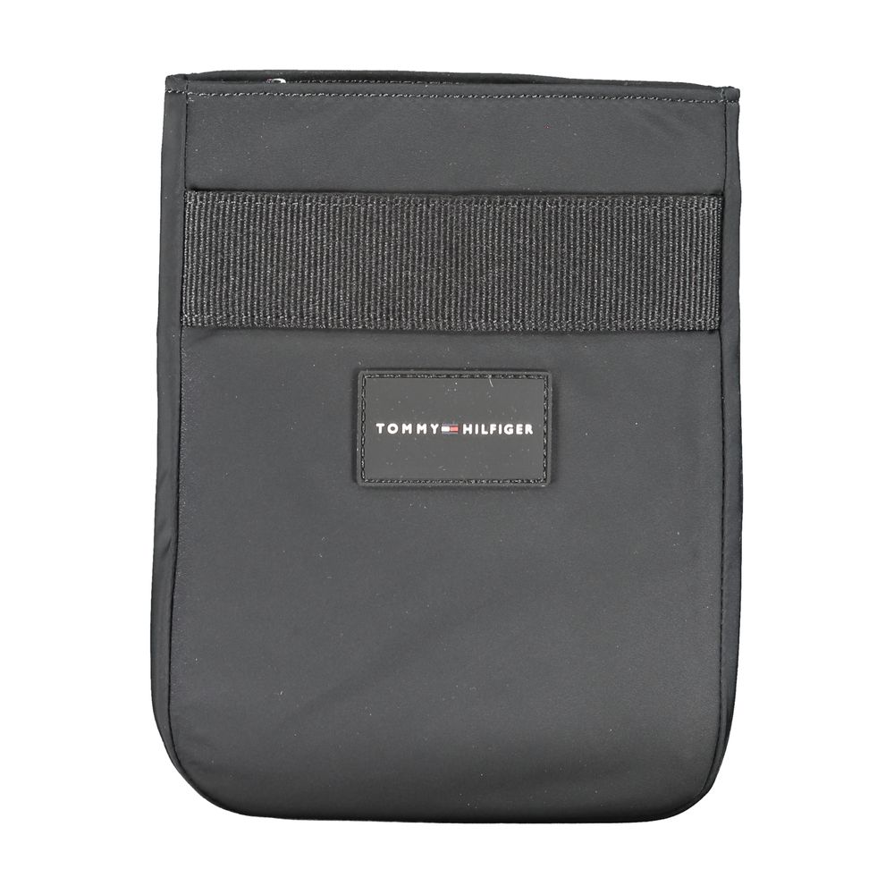 Sac bandoulière homme Tommy Hilfiger en polyester noir