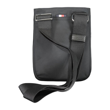 Borsa a tracolla da uomo Tommy Hilfiger in poliestere nero