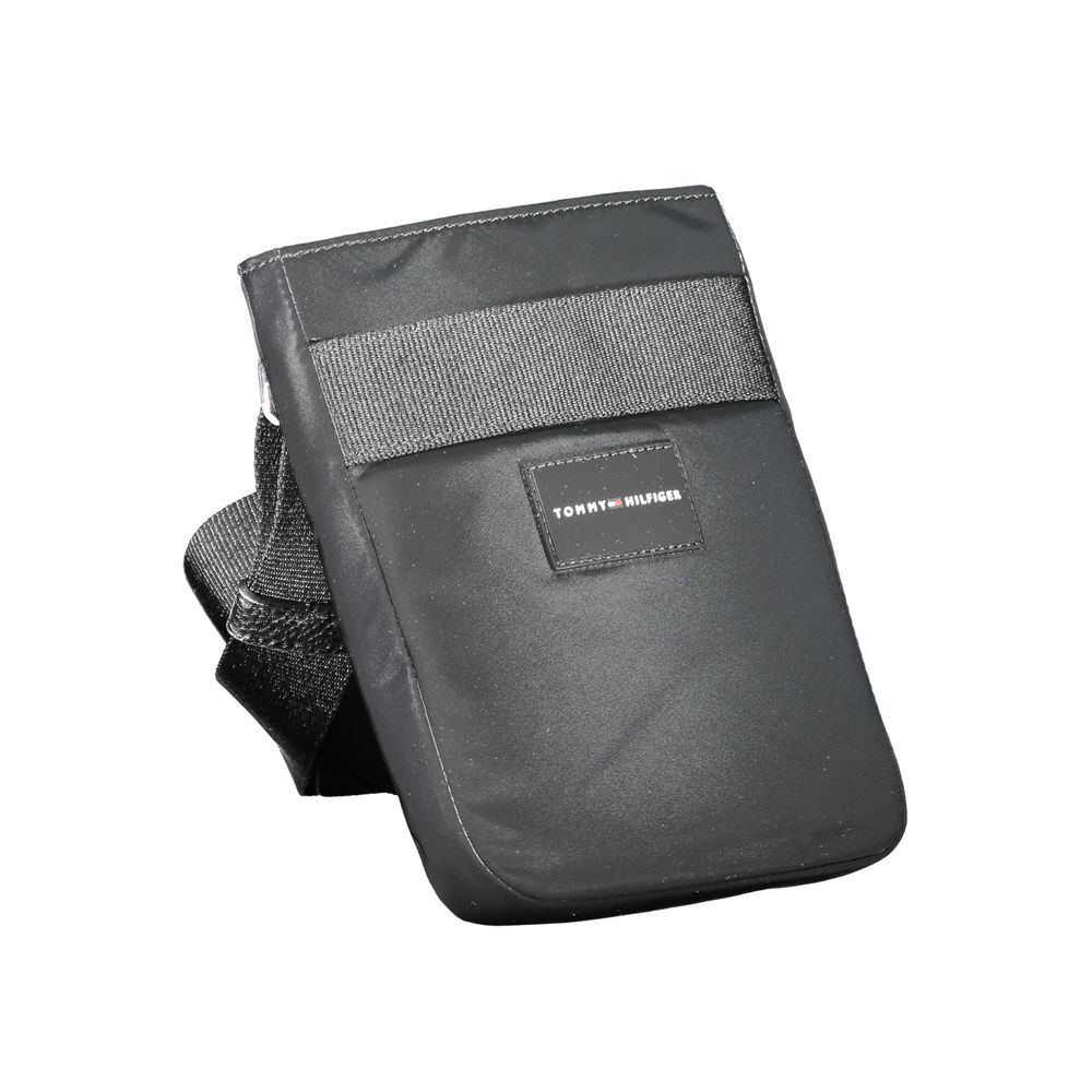 Sac bandoulière homme Tommy Hilfiger en polyester noir