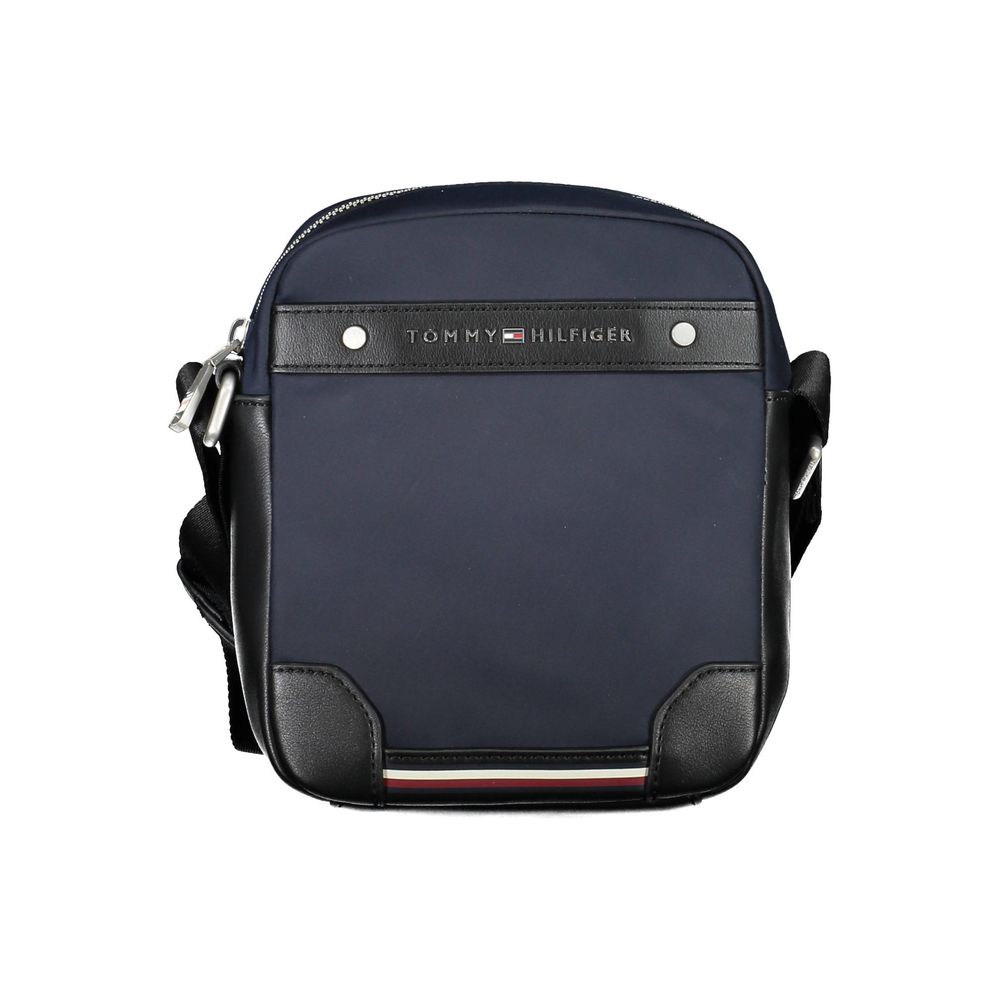 Sac bandoulière Tommy Hilfiger en polyester bleu pour homme