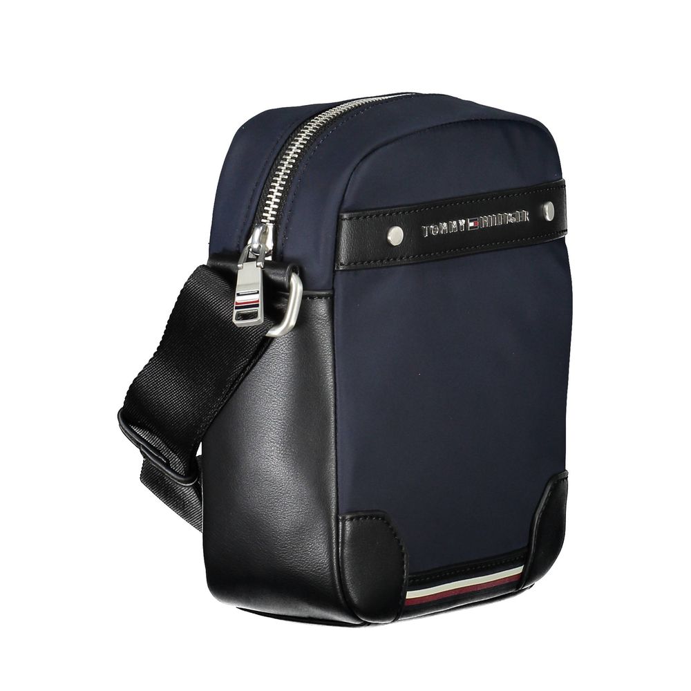 Sac bandoulière Tommy Hilfiger en polyester bleu pour homme