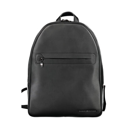 Zaino da uomo Tommy Hilfiger in poliuretano nero