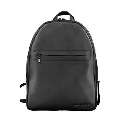 Zaino da uomo Tommy Hilfiger in poliuretano nero