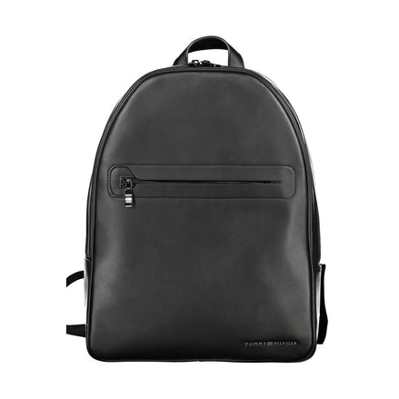Zaino da uomo Tommy Hilfiger in poliuretano nero