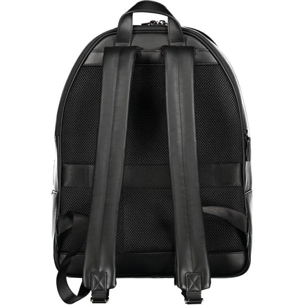 Zaino da uomo Tommy Hilfiger in poliuretano nero