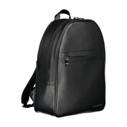 Zaino da uomo Tommy Hilfiger in poliuretano nero