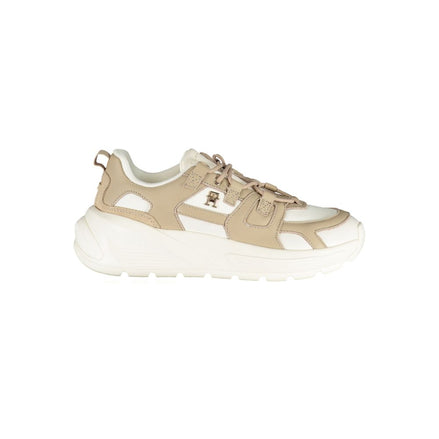 Baskets Tommy Hilfiger en Polyuréthane Blanc pour Femme