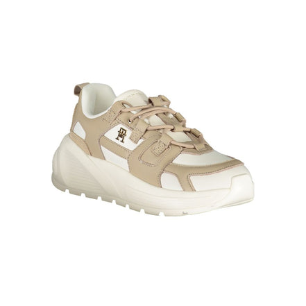 Baskets Tommy Hilfiger en Polyuréthane Blanc pour Femme
