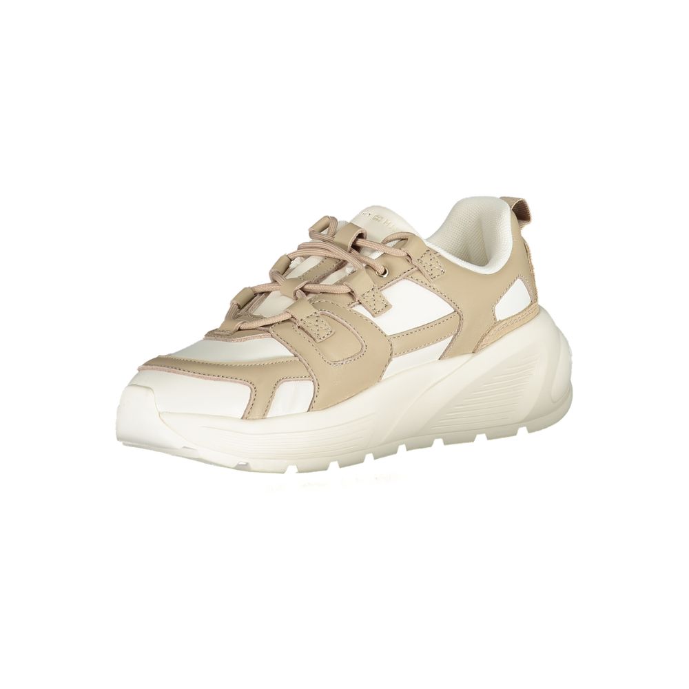 Baskets Tommy Hilfiger en Polyuréthane Blanc pour Femme