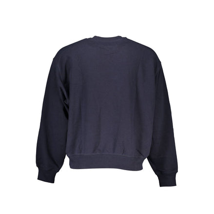 Felpa da uomo Tommy Hilfiger in cotone blu