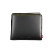 Portefeuille homme en cuir noir Tommy Hilfiger