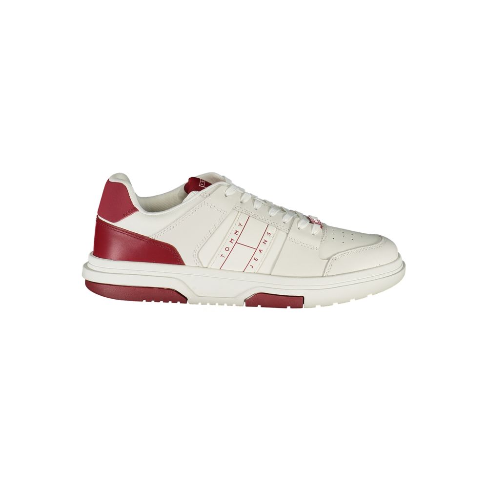 Sneakers da uomo in poliuretano rosse Tommy Hilfiger